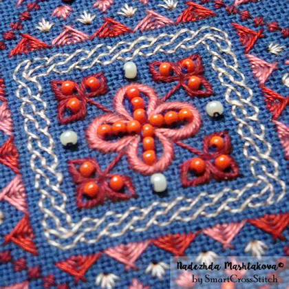 Square Ornament cross stitch pattern