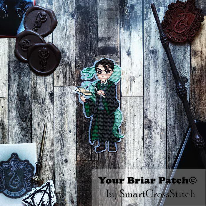 Tom Riddle cross stitch pattern - download PDF at SmartCrosstitch.com