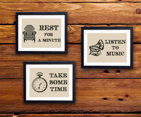 Home Decor Funny Quotes free cross cross stitch pattern