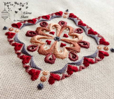 Free Ornament embroidery pattern
