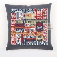 Sale Ornament Pillow cross stitch pattern