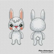 Bunny - Xmas Toys cross stitch pattern