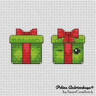 Gift - Xmas Toys cross stitch pattern