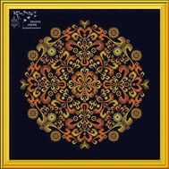 Golden Ornament Embroidery pattern