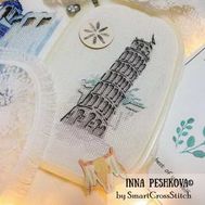 Italy - Pisa cross stitch