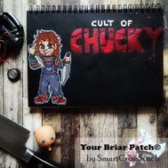 Chucky cross stitch pattern