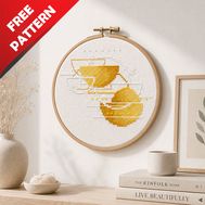 Abstraction Free cross stitch pattern