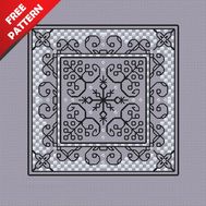 Biscornu Ornament Free cross stitch pattern