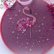 Flamingo Cross Stitch pattern