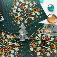 Christmas Ornaments Embroidery pattern