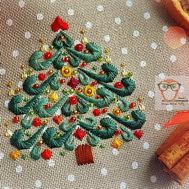 Christmas Tree Embroidery pattern