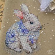 Little Bunny Cross stitch pattern
