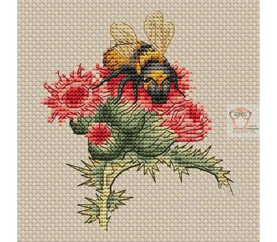 Bee & Thistle Free cross stitch chart