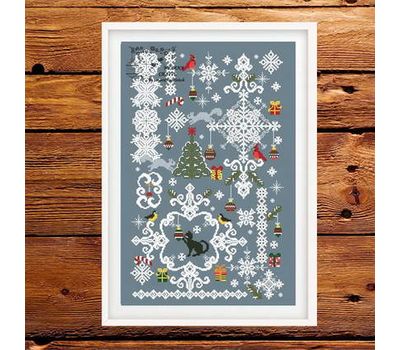 Winter Fairytale cross stitch pattern