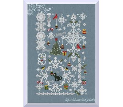 Winter Fairytale cross stitch chart