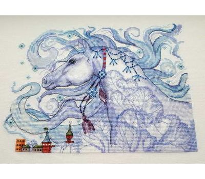 Winter Horse cross stitch design