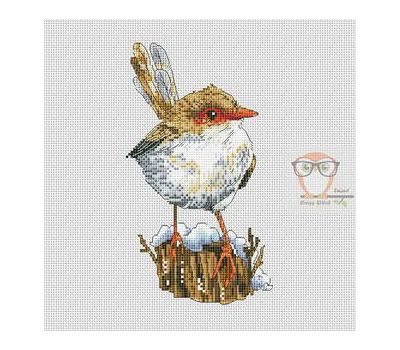 Bird #1 cross stitch pattern