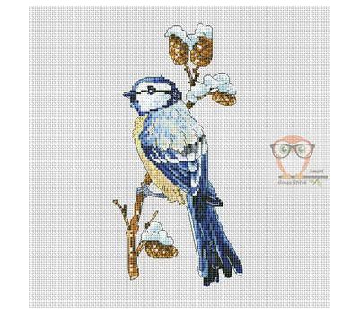 Bird #3 cross stitch chart
