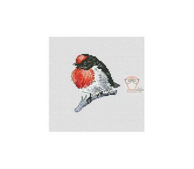 Bird #5 cross stitch chart