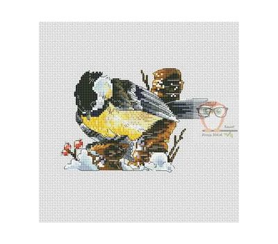 Bird #6 cross stitch chart