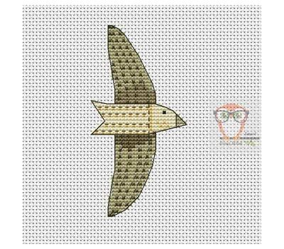 Herald of Spring Bird cross stitch pattern