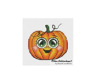 Funny Pumpkin 1 cross stitch chart