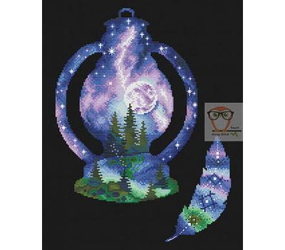 Magic Dreams Lantern cross stitch pattern