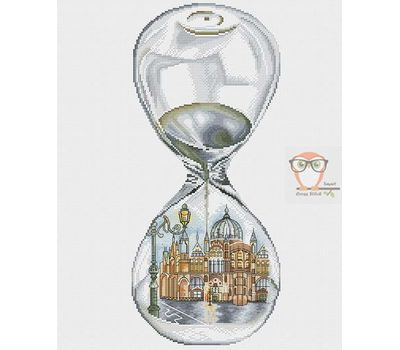 Venice Hourglass cross stitch chart