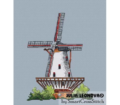 Windmill - Shouwen Duiveland cross stitch chart