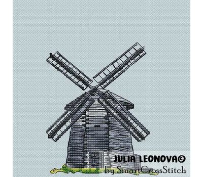 Windmill cross stitch chart