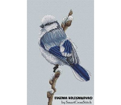 Blue Bird Free cross stitch chart