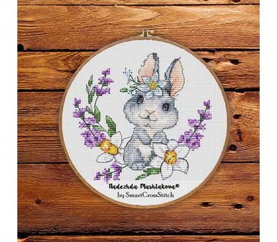 Spring Bunny #5 cross stitch pattern