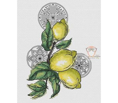 Lemons Free cross stitch chart