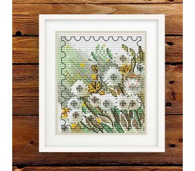 Stamp #8 Dandelions cross stitch pattern