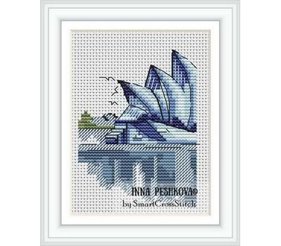 Australia - Sydney cross stitch design