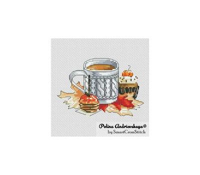 Autumn Coffee cross stitch