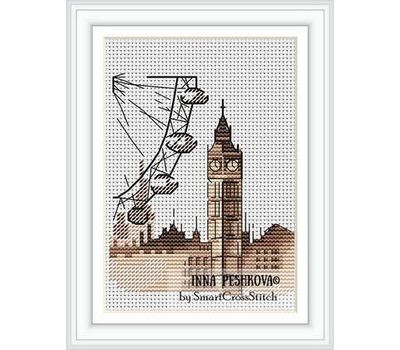 England - London cross stitch chart