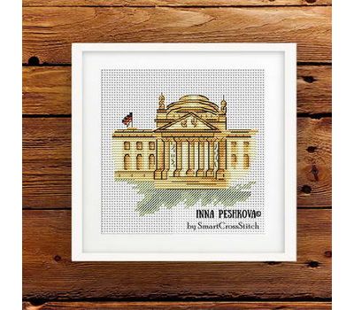 Germany - Berlin cross stitch pattern