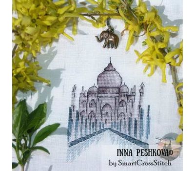 India - Agra cross stitch
