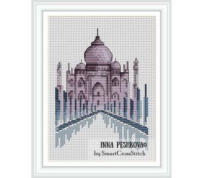 India - Agra cross stitch chart