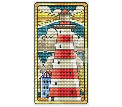 Stamp Lighthouse day cross stitch
