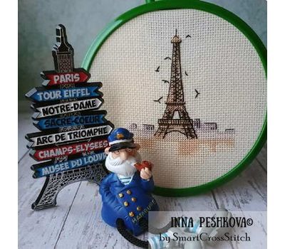 France - Paris cross stitch