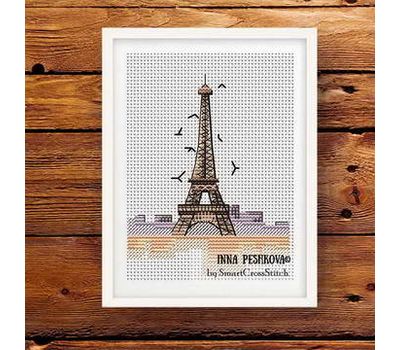 France - Paris cross stitch chart