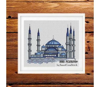 Turkey - Istanbul cross stitch pattern