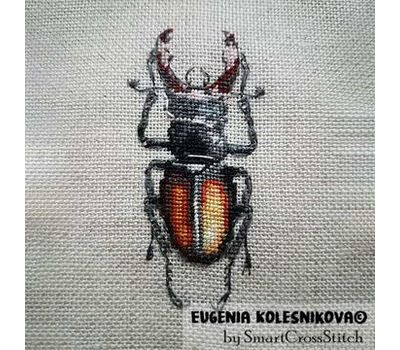 Beetle #1 cross stitch
