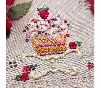 Cherry Cake Embroidery