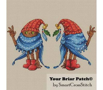 Dad Ant cross stitch pattern