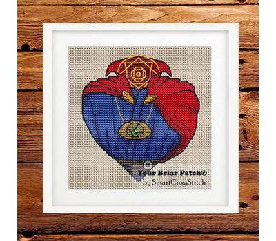 Doctor Strange Heart Cross stitch