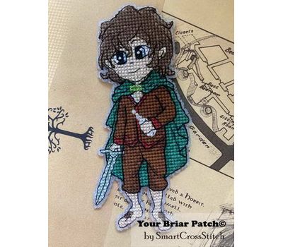 Frodo cross stitch