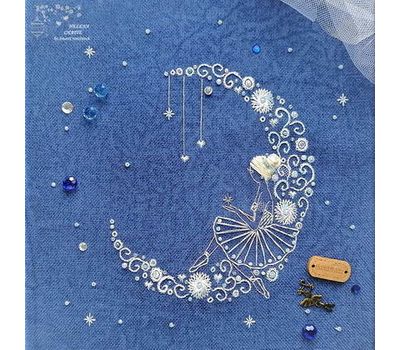 Moonlight Ballerina Embroidery Pattern